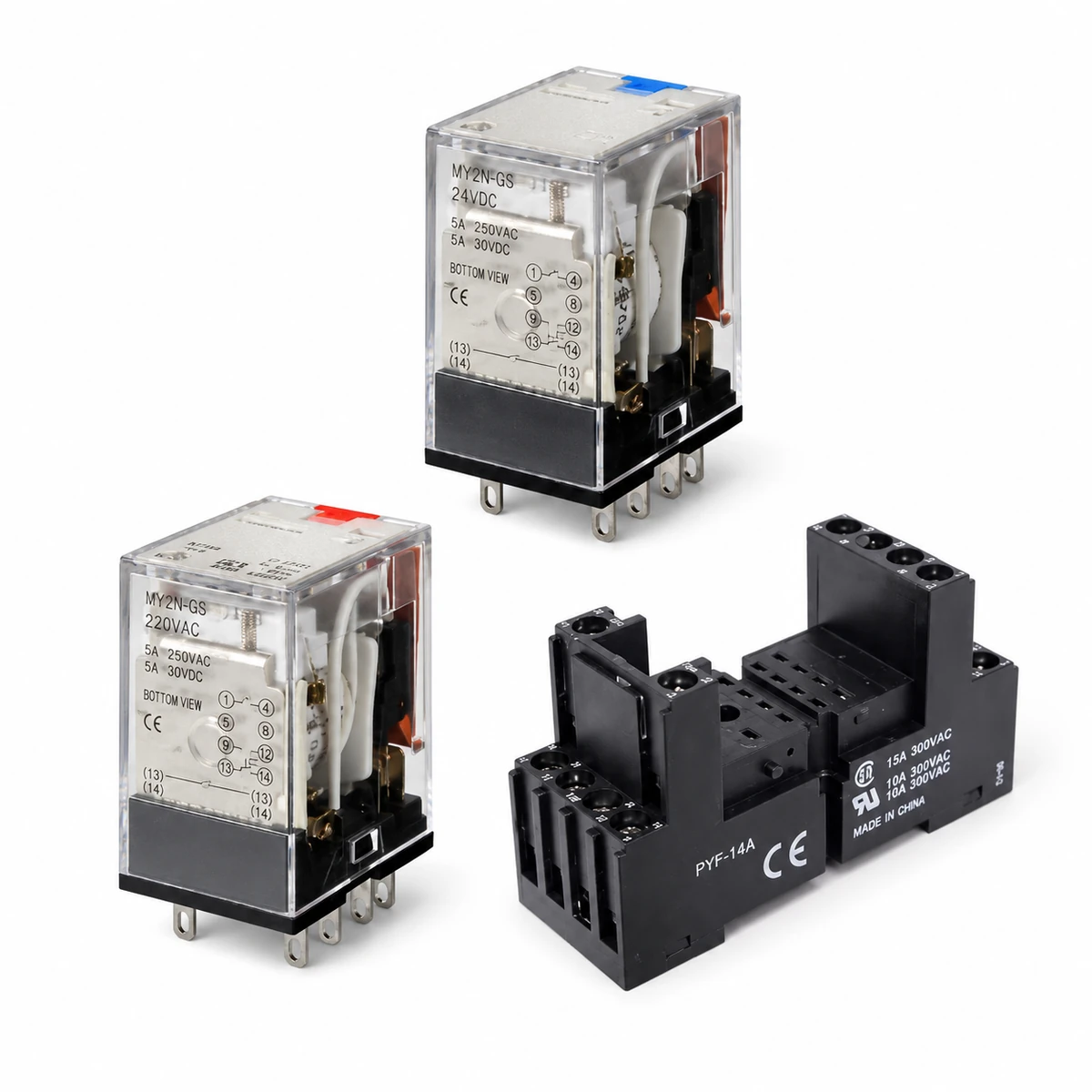 Relays & Relay Sockets